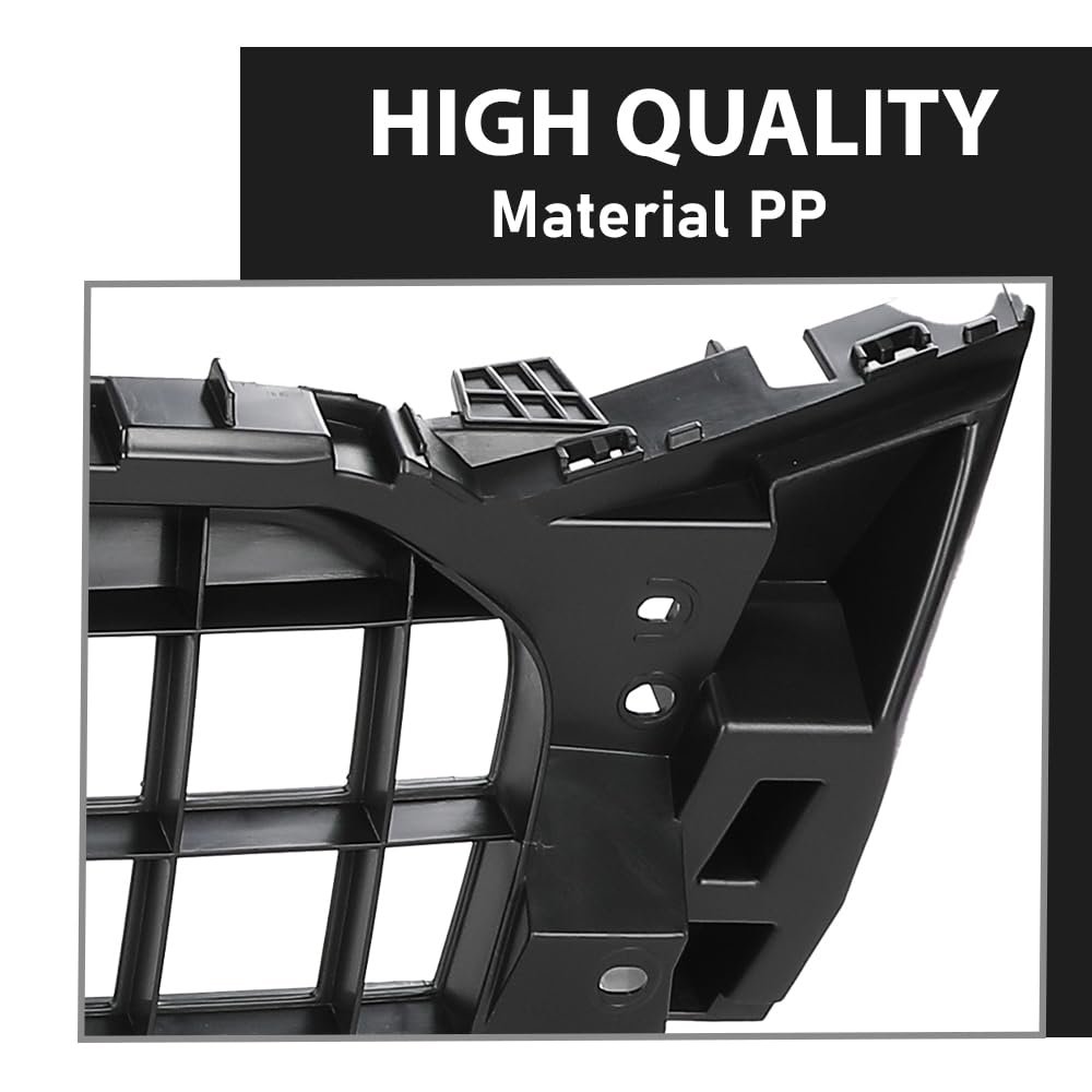 Grille Bracket Insert For Audi Q5 2013-2017 Sq5 2014-2017 Fit Models Without S-line Package 8r0853692b Au1207100
