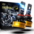 9005 Hb3 Fog Light Bulbs 6500k White Led With High Speed Fan Ip67 Waterproof And 800 Percent Brighter For Civic Accord Off Road 