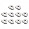 Carbide Insert Seat Shim Stm1603 Turning Tool Thread Lathe Seats 10pcs 