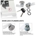 Door Lock Cylinder Keys Set Of 2 For Ford F150 250 350 Pickup 1992-1995