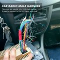 2024 New 2 Pieces Car Stereo Radio Male Wire Harness 16-pin Plug 14-pin For 2007-2013 Avalanche