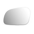 Factory Style Flat Side View Mirror Glass Lens Compatible With Lincoln Continental 2001-2002 Driver Left Silver Reflective