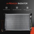 A-premium Engine Coolant Radiator Assembly With Transmission Oil Cooler Compatible Kia Soul 2010-2011 L4 2 0l Automatic Replace
