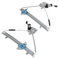 751-986 Front Left And Right Window Regulator With Motor Fit For 2003-2006 Mitsubishi Outlander