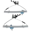 751-986 Front Left And Right Window Regulator With Motor Fit For 2003-2006 Mitsubishi Outlander