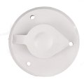 Recpro Rv Cable Tv Plate Coaxial Connector Black Or White Option 1 2 White Outlets