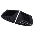 2 Pcs Rear Window Side Shutter Glossy Black Weatherproof Rugged Construction 1 Series E87 2005 2011