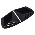2 Pcs Rear Window Side Shutter Glossy Black Weatherproof Rugged Construction 1 Series E87 2005 2011