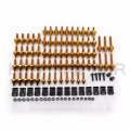 Smt-universal Spike Fairing Windscreen Bolts Screws Compatible With Honda Cbr 600 929 954 900 Rr Gold Suzuki Gsxr600 750 1000