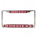 Indiana University Hoosiers License Plate Frame Universal Fit For Car Powder Coated Finish 12 X 6 In 