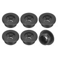 6 Pcs Cable Cord Grommet 7 8 Inch 22mm Desk Flexible Rubber Grommets Wire Hole Cover Pass Through For Office Computer Organizer 