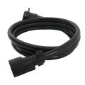 7 Way Pin Trailer Extension Cord Blade Plug Double Prongs Connector 6 Ft