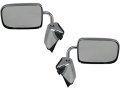 Manual Door Mirror Set Of 2 Chrome For 1988-1993 Dodge W250 