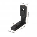 Uxcell L-shape Interior Joint Bracket 4set Inside Corner Connectors With M5 Screws For 2020 Series Aluminum Extrusion Profile