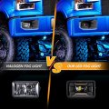 F150 Led Fog Lights For Ford 2015 2016 2017 2018 2019 Amber Halo Turn Signal Light Plug Play Front Bumper Lamps Replacement 2pc