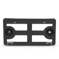 Front License Plate Bracket Frame Tag Holder Fit Ford Mustang Ecoboost Gt 2018-2023 Jr3z17a385aa Fo1068169 Black Pp 