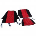 Fridayparts Excavator Wheel Loader Bulldozer Tractor Seat Cover Protector Compatible For Komatsu Caterpillar Cat Kobelco Doosan