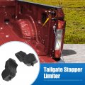 X Autohaux 1 Pair Left Right Side Black Tailgate Rubber Stop Bumpers For Ford F-150 6 5 Foot Box 2015-2023 Stopper Limiter