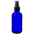 4 Oz Cobalt Blue Glass Boston Round Treatment Pump Bottle 6 Pack Funnel And Labels For Essential Oils Aromatherapy Food Grade 
