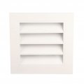 9 8x9 8in Shed Vent Aluminum Alloy Gable Waterproof Rainproof Air Vents Cover For Ceiling Wall