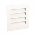 9 8x9 8in Shed Vent Aluminum Alloy Gable Waterproof Rainproof Air Vents Cover For Ceiling Wall