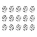15pcs Aluminum Spacer 2 Od X 4 Id Length Screw Standoff Bushing Plain Finish Unthreaded Round Metal For 1 Screws Bolts And Rods 