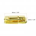 Uxcell 10pcs Toggle Catch Lock 89 X 1 26 Lxw Iron Hasp Latch Clasp For Jewelry Box Wooden Case Toolbox Gold
