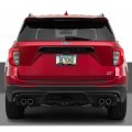 Ipick Image Made For Ford Focus St Black Insert Gunmetal Chrome Stainless Steel License Plate Frame