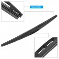 X Autohaux Rear Windshield Wiper Blade Arm Set 355mm 14 Inch Fit For Honda Pilot 2003 2004 2005 2006 2007 2008