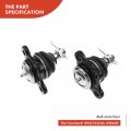 A-premium Set Of 6 Front Upper Ball Joint Inner Outer Tie Rod End Compatible With Honda Passport 1996-1997 Acura Slx 1996-1999
