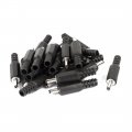 Uxcell 3 5x1 35mm Dc Male Connector Jack Solder Adapter Diy Barrel Connectors Replacement 20pcs