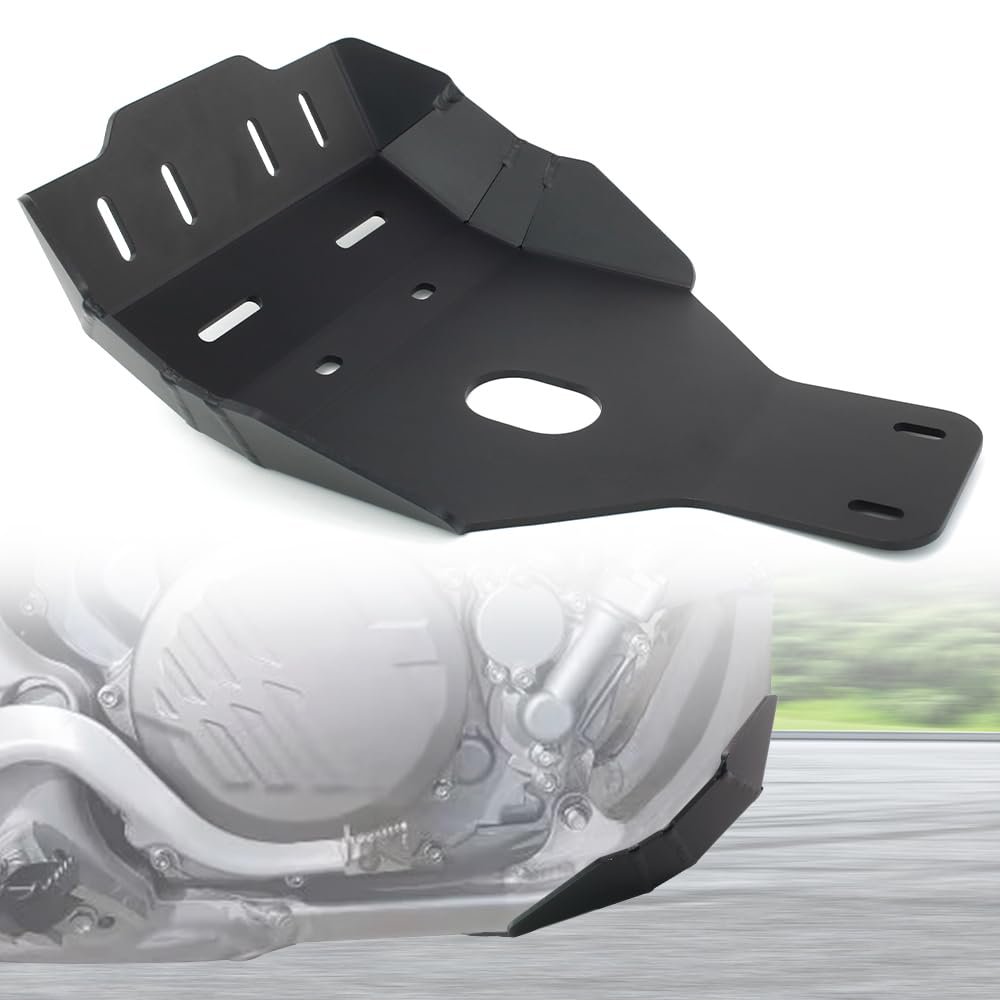 Aluminum Skid Bash Plate For Kx250f 2021 2024 Kx250x 2026 Kx450f 2019 2022 Kx450x Motorcycle Engine Guard Under Black