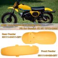Jr50 Front And Rear Fender Set For Suzuki Jr 50 1978 To 1999 Yellow 63111-04411-25y 53111-04420-25y