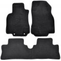 Floor Mats For 2009-2014 Nissan Cube Nylon Black Front Rear Carpet By Ikon Motorsports 2010 2011 2012 2013 