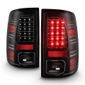 2010-2018 Dodge Ram 1500 2500 3500 Black Edition Led Tail Lights Brake Lamps Assembly Driver Passenger 