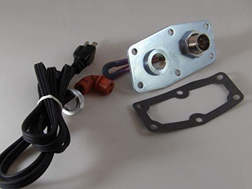 Engine Heater Kit For Liebherr Excavators R982hd R982lc W Cummins Ntt855c Eng Having One Hose Connection 1 2 Npt To Rear Plate