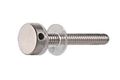 Crl Brushed Stainless Standoff Cap Assembly For 1 2 Bases 