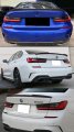 Cs Style Real Carbon Fiber High Kick Trunk Spoiler Wing Compatible For 2019-2024 Bmw G20 3 Series G80 M3 All Models