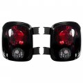 Pair Tail Light For 1999-2004 Chevy Silverado Gmc Sierra Stepside Rear Brake Lamp Black Housing Smoke Lens Without Bulbs