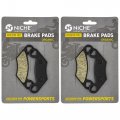 Niche Brake Pad Kit For Polaris Rzr 570 800 Outlaw 525 Front Rear Organic