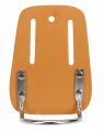 Raven Belt Worn Leather Hammer Holder Metal Bar Reinforced Fits 2 5 6 4 Cm Wide Belts For Construction Roofing Professionals 