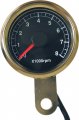 Harddrive 21-6911 Black 48mm Mini Tachometer 8000 Rpm Face 