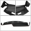 Auto Dynasty Red Dashboard Cap Bezel Cover Overlay Compatible With Dodge Ram Truck 1500 2500 3500 94-97
