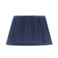 Aspen Creative 59205 Empire Uno Lamp Shade Dark Blue 7-9 10 Top X 11-8 Bottom 7-1 2 Slant Height Slip 33mm 