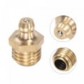 Uxcell Brass Straight Grease Fitting M12 X 1 5mm Thread Hydraulic Accessories 10pcs
