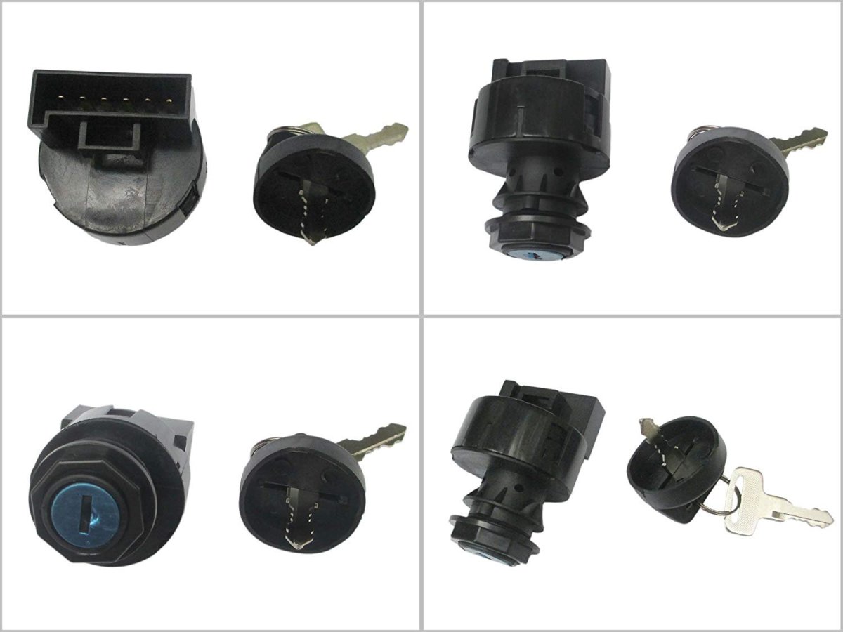 Ignition Key Switch 3 Position 6 Pins Replace For Polaris Ranger Xp 900 2013-2018 Us Stock