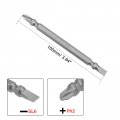 Uxcell Ph2 Sl6 Magnetic Double Ended Screwdriver Bits 1 4 Inch Hex Shank 3 94-inch Length S2 Power Tool