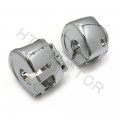 Httmt Mt265-012- Switch Housing Cover Kit Compatible With 14-17 H-d Touring Aftermarket 71500185 Chrome