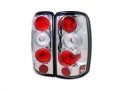 R L Racing Tail Lights For 97-04 Dakota Black Jdm Altezza Rear Brake Lamps Truck Cab Jy 