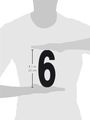 Factory Effex 02-4476 Black 8 Standard Number Graphic 